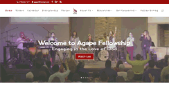 Desktop Screenshot of agapepueblo.com