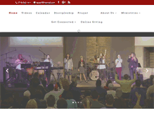 Tablet Screenshot of agapepueblo.com